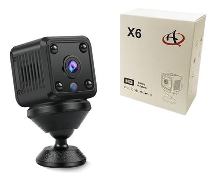 Imagem de Câmera Segurança Wifi Espiã Mini Com Suporte X6 Magnético