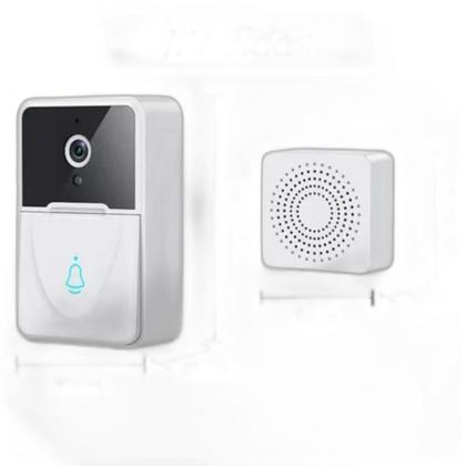 Imagem de Camera Sensor Presença Campainha Visão Noturna Recarregável