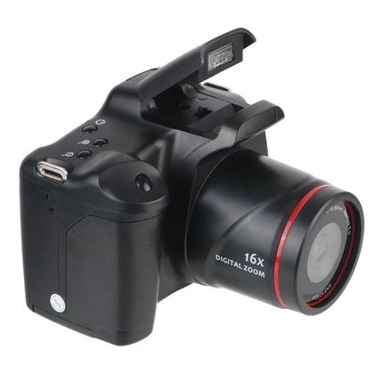 Imagem de Câmera SLR Com Lente Digital Zoom 1080P HD 16MP 140 graus Câmera USB 2.0 Com Tela LCD De 2.4 Polegadas