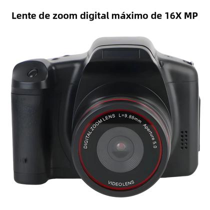 Imagem de Câmera SLR Com Lente Digital Zoom 1080P HD 16MP 140 graus Câmera USB 2.0 Com Tela LCD De 2.4 Polegadas