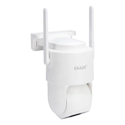 Imagem de Câmera Smart Dome Lite com RJ45 e Wifi Externa 360º Ekaza Alexa E Google