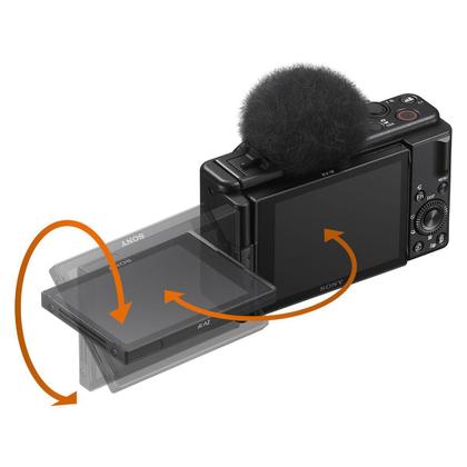 【美品】sonyソニー ZV-1F(ホワイト)&GP-VPT2BT（ブラック） SONY ZV-1F W デジタルカメラ VLOGCAM（ホワイト） - 業務用撮影・映像