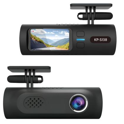 Imagem de Câmera Veicular 2.8K com Lente Ângulo Diagonal 140, Wi-Fi, Loop e Sensor de Colisão KPS138