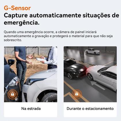 Imagem de Câmera Veicular DDPAI N1 Dual  1296P1080P, WiFi, Visão Noturna e Supercapacitor