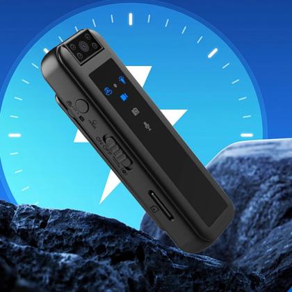 Imagem de Câmera Vídeo Corporal  Com  Visão Noturna Full Hd Com 32GB