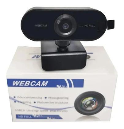 Imagem de Câmera Webcam Visão 360º Full HD USB Com Microfone