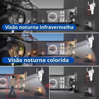 Imagem de Câmera Wi-Fi 360 8MP Detecção Inteligente  ICAM365