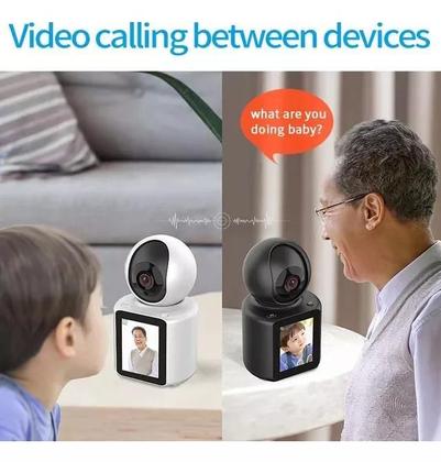 Imagem de Câmera Wi-Fi 4Mp Monitor Idosos E Crianças Com Vídeochamada