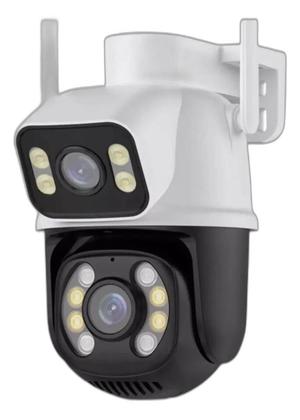 Imagem de Câmera Wi-Fi Ptz Lente E Tela Dupla 360 5G Prova D' Agua 6Mp