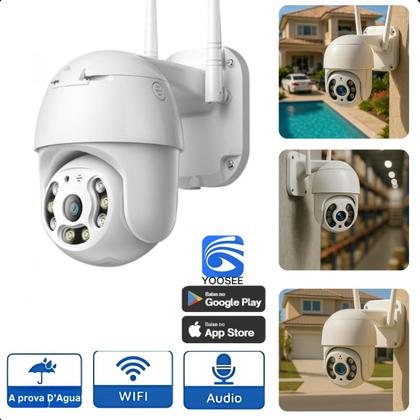 Imagem de Câmera Wifi 1080p Prova D'água Externa