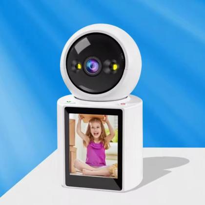 Imagem de Camera Wifi De Segurança Com Monitor Embutido Video Chamada