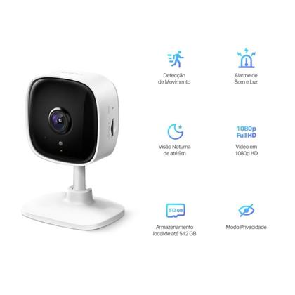 Imagem de Câmera Wifi De Segurança Residencial AOTP0269 TP Link TC60EU