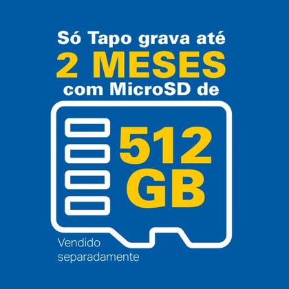 Imagem de Câmera Wifi De Segurança Residencial AOTP0269 TP Link TC60EU