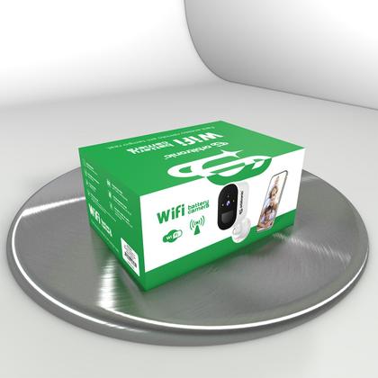 Imagem de Camera Wifi Externa Segurança Bateria longa duração IP ORB785 Orbitronic