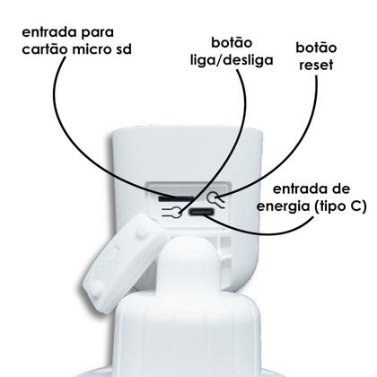Imagem de Camera Wifi Externa Segurança Bateria longa duração IP ORB785 Orbitronic