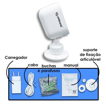 Imagem de Camera Wifi Externa Segurança Bateria longa duração IP ORB785 Orbitronic