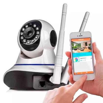 Imagem de Câmera Wifi Onvif P2P Monitora Pelo Celular Em Tempo Real
