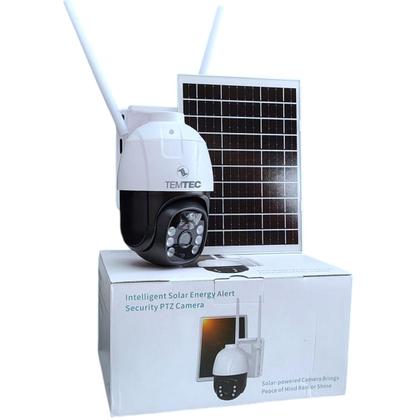 Imagem de Câmera WiFi Robô Solar 360 Full HD com Visão Noturna Colorid