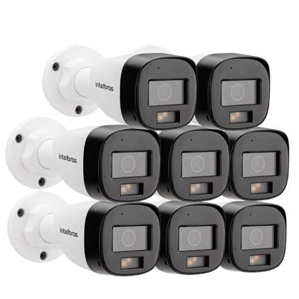 Imagem de Câmeras de Segurança 3220 B Multi-hd Intelbras Vhd Full Color Com Microfone e Áudio 20m Branca
