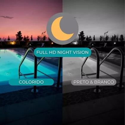 Imagem de Cameras De Segurança Sem Fio Bateria Solar Ip66 A8 Solar