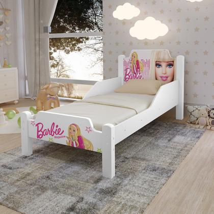 Imagem de Caminha infantil da barbie quarto menina com colchão