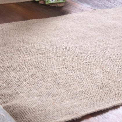 Imagem de Caminha Mesa Juta Bege Rústico C/01 Peça