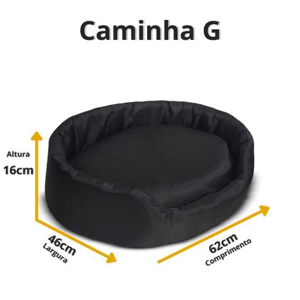 Imagem de Caminha Pet pra Cachorro e Gato Grande 04 (Cama Gorgurinho G)