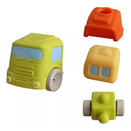 Imagem de Caminhão Baby Truck Soft 4 peças Para Montar 0255 - Roma