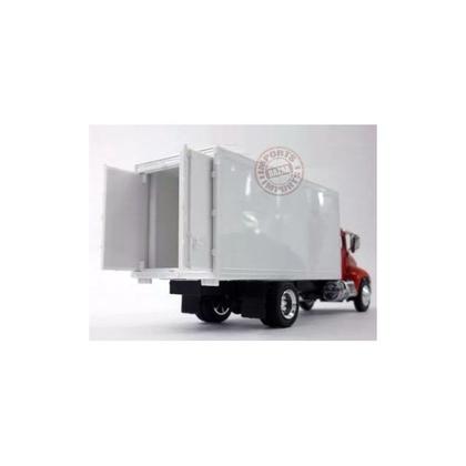 Imagem de Caminhão Baú Peterbilt Cabine Metal 1:43 Vermelho