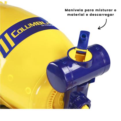 Imagem de Caminhão Betoneira Articulado Infantil Grande Roma