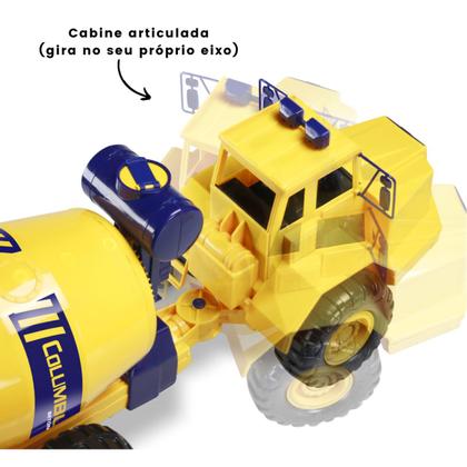 Imagem de Caminhão Betoneira Articulado Infantil Grande Roma