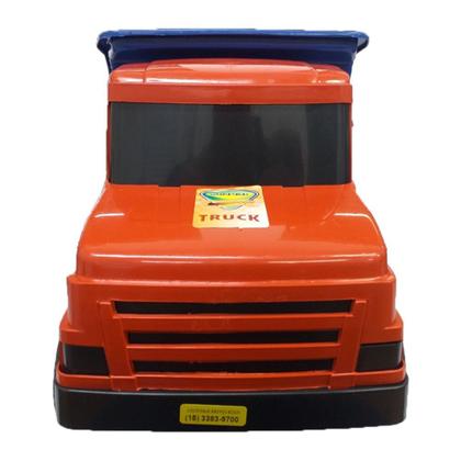 Caminhão Caçamba Grande Menino Super Truck 58 Cm Diversão - Adijomar Imagem de Caminhão Caçamba Grande Menino Super Truck 58 Cm Diversão