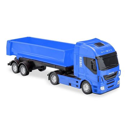 Imagem de Caminhão Caçamba Infantil Iveco Hi Way - Usual Brinquedos