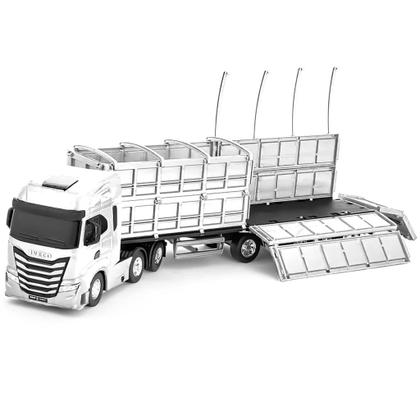 Caminhão Carreta Articulada Removível Iveco S-way - Usual Brinquedos Imagem de Caminhão Carreta Articulada Removível Iveco S-way - Usual Brinquedos