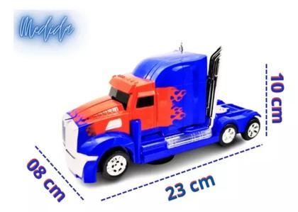 Imagem de Caminhão Carrinho Robô Com Sons E Luzes Bate E Volta