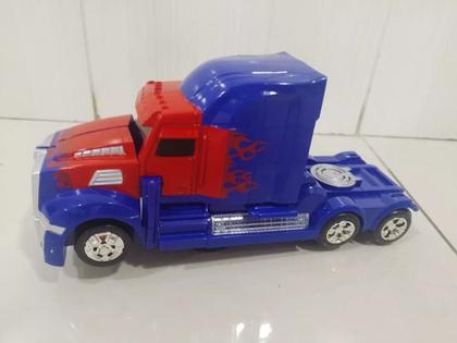 Imagem de Caminhão Carrinho Robô Com Sons E Luzes Bate E Volta