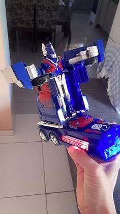 Imagem de Caminhão Carrinho Robô Com Sons E Luzes Bate E Volta