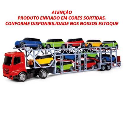 Imagem de Caminhão Cegonheira Superfrota Transcar Poliplac Com Carrinhos