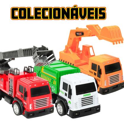 Imagem de Caminhão Coleta City Trucks c/Controle Remoto - Polibrinq