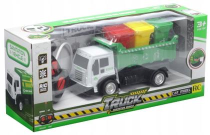 Imagem de Caminhão Coletor de Lixo de Controle Remoto Com Caçambas.