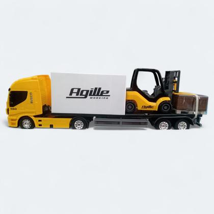 Imagem de Caminhão com Empilhadeira Iveco HI-WAY