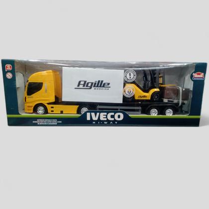 Imagem de Caminhão com Empilhadeira Iveco HI-WAY