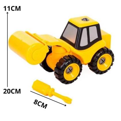 Caminhão Construção Monta Desmonta Compactador E Ferramenta - Zein Imagem de Caminhão Construção Monta Desmonta Compactador E Ferramenta