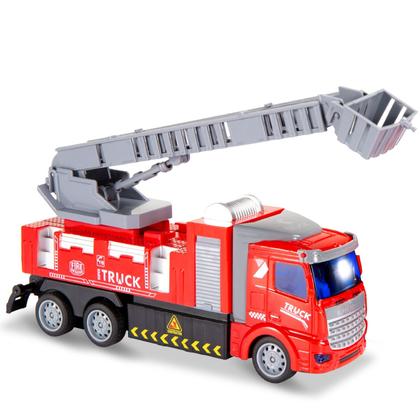Imagem de Caminhão De Bombeiro Com Controle Remoto E Luz - Dm Toys
