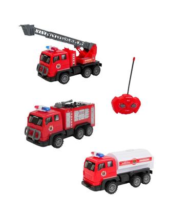 Imagem de Caminhão de bombeiro mega truck com controle remoto polibrinq