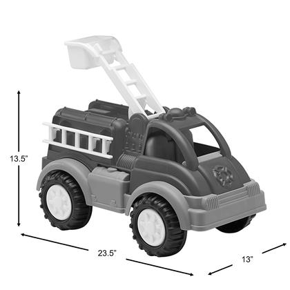Imagem de Caminhão de bombeiros American Plastic Toys Gigantic Red para crianças de 2 anos ou mais