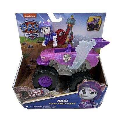 Imagem de Caminhão De Brinquedo Com Rodas Grandes Paw Patrol Boomer Roxi Para Meninos E Meninas Com Figura De