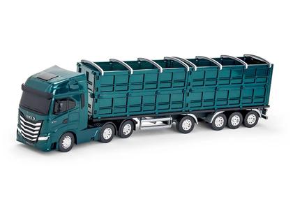 Imagem de Caminhão de Brinquedo Iveco S-Way Carreta 