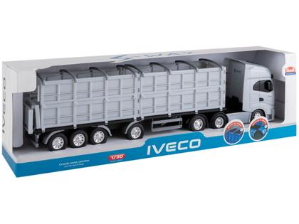 Imagem de Caminhão de Brinquedo Iveco S-Way Carreta 