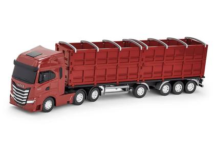 Imagem de Caminhão de Brinquedo Iveco S-Way Carreta 